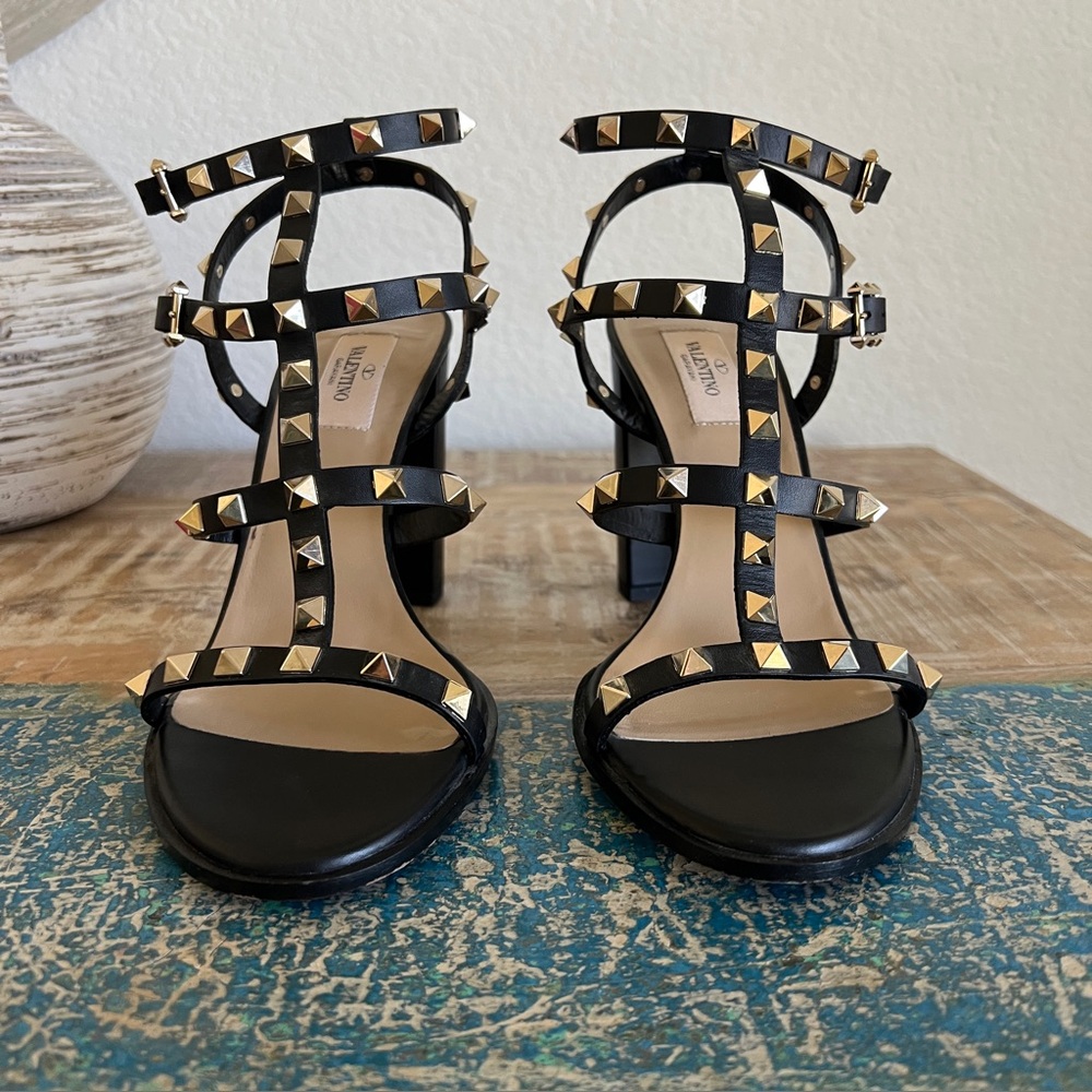 Valentino Garavani Rockstud Caged Sandals